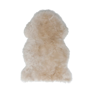 White New Zealand Lamb Fur Rug