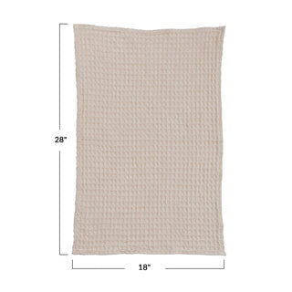 Stonewash Waffle Tea Towel (more colors)