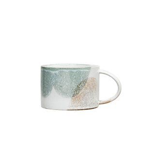 16 oz. Stoneware Mug, Reactive Glaze (Each One Will Vary)