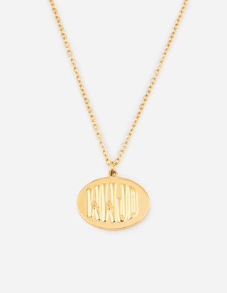 Gold WWJD Necklace