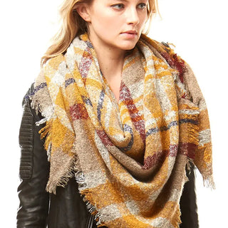 Plaid Blanket Scarf (more colors)