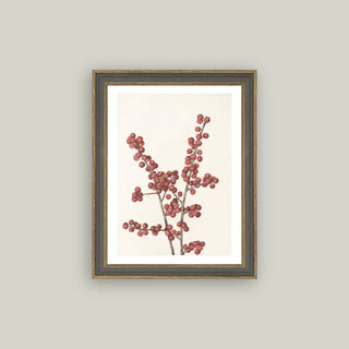 Winter Berry Framed Wall Art