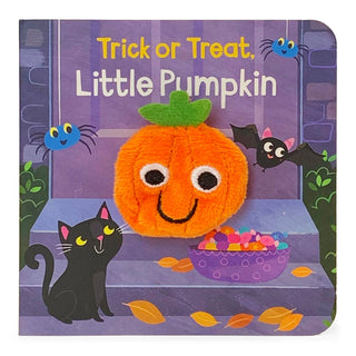 Trick Or Treat, Little Pumpkin Puppet Book