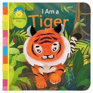 I Am a Tiger Finger Puppet Book