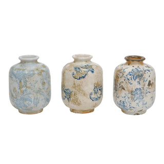 Adele Short Terracotta Vase (three styles)