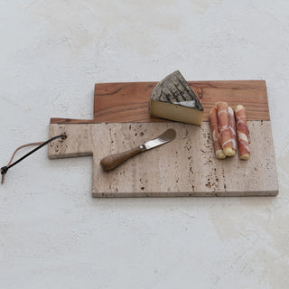 Lawrence Cutting Board & Knife Set