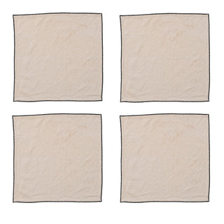 Scallop Edge Napkins - Set of Four