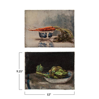 Vegetable Still Life Wall Art (two styles)