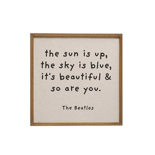 The Sun Is Up - The Beatles Framed Wall Art