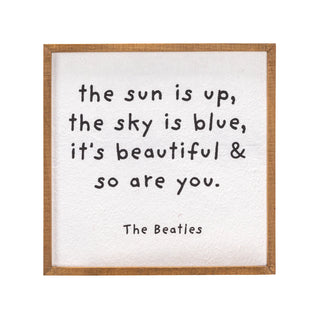 The Sun Is Up - The Beatles Framed Wall Art