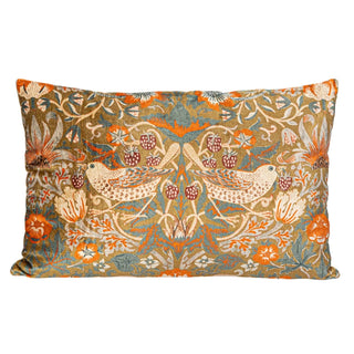 Autumnal Bird Lumbar Pillow