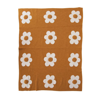 Lucy Floral Baby Blanket