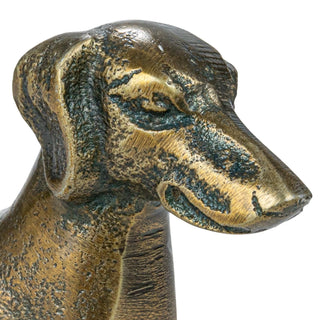 Mini Brass Finish Dachshund