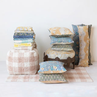 FINAL SALE Vintage Reversible Pillow (two styles)