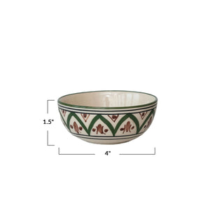 FINAL SALE Gwennie Hand Painted Mini Bowl