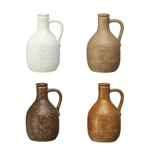 Decorative Stoneware Jug (more colors)