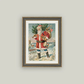 Travel Santa Framed Wall Art (more sizes)