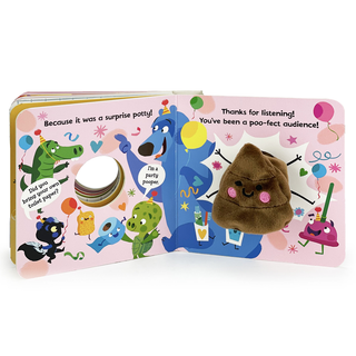 Poop Finger Puppet Board Book