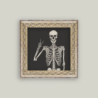 Skeleton Framed Wall Art