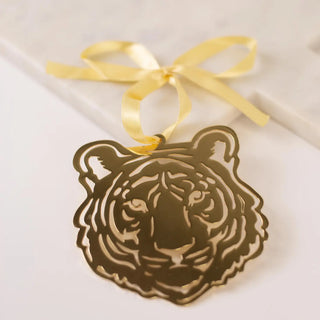 Gold Bengal Tiger Ornament