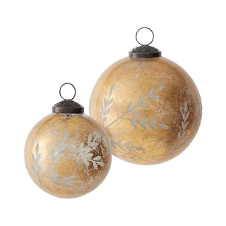 Golden Leaf Ornament (two sizes)