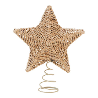 Hand Woven Star Tree Topper