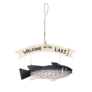 Welcome To The Lake Ornament