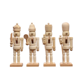 Mini Wooden Nutcracker (four styles)