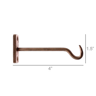 FINAL SALE Forged Iron Wall Hook