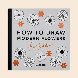 A How to Draw Modern Flowers for Kids