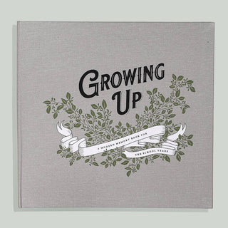 Growing Up: Modern Memory Book for the School Years