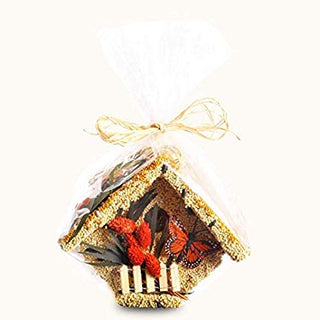 Wren Butterfly Casita Seed Birdhouse