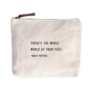Canvas Zip Bag (more quotes available)