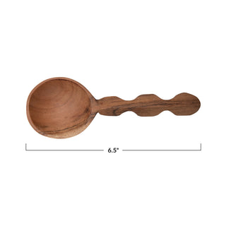 FINAL SALE Wavy Baby Acacia Spoon