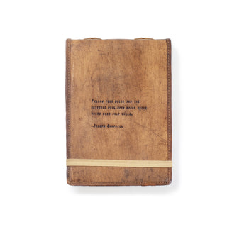 Large Leather Journal (More Quotes Available)