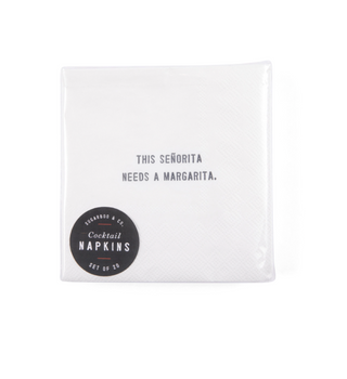 Quote Cocktail Napkins (choose from 18 quotes)