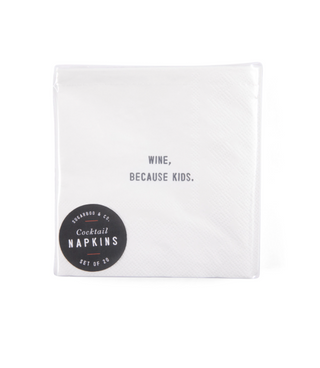 FINAL SALE Quote Cocktail Napkins (choose from 18 quotes)