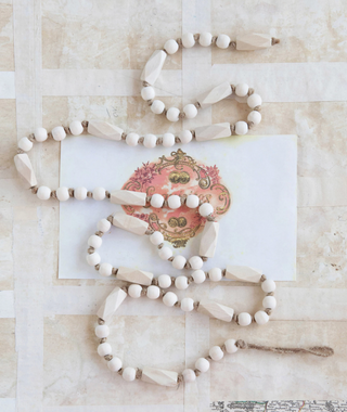 Festive Paulownia Wood Garland