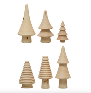 Scandi Wooden Trees