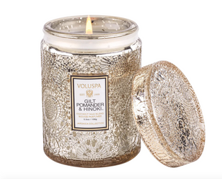 Gilt Pomander Candle Collection