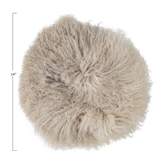 Tibetan Lamb Fur Pillows - Final Sale