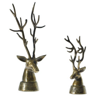 Brass Deer Head