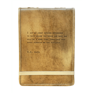 Large Leather Journal (More Quotes Available)